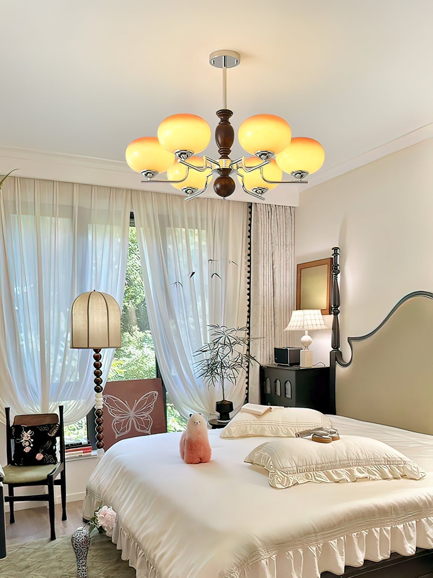 Elegant Kingsley Chandelier - Modern Design with Adjustable Brightness