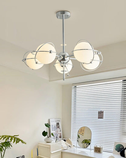 Kittelson Chandelier - Elegant Design with Adjustable Height & LED Lig