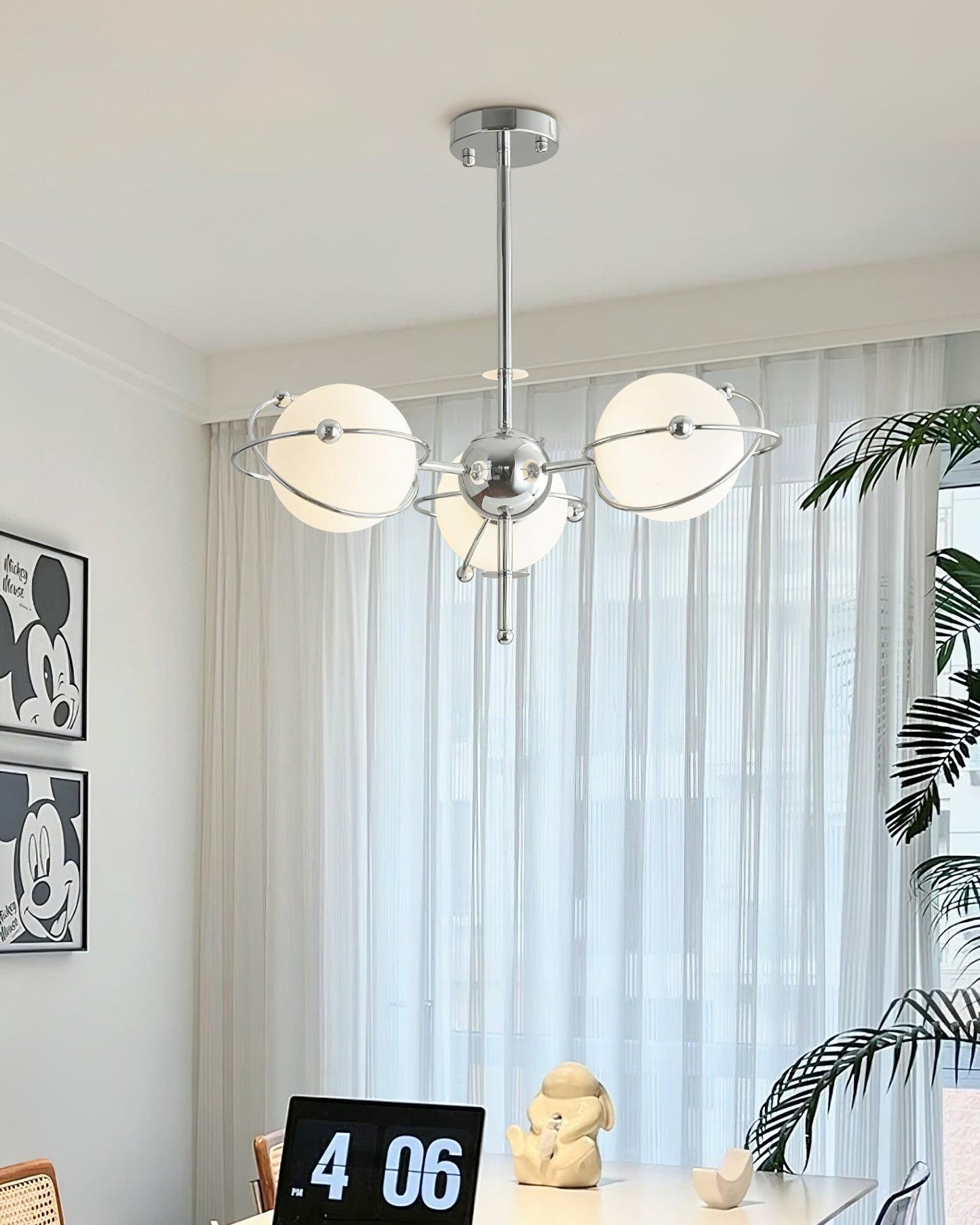 Kittelson Chandelier - Elegant Design with Adjustable Height & LED Lig