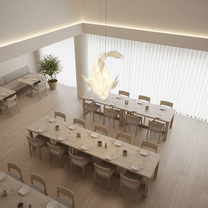 Koi Fish Chandelier - Elegant Design with Adjustable Brightness & Uniq