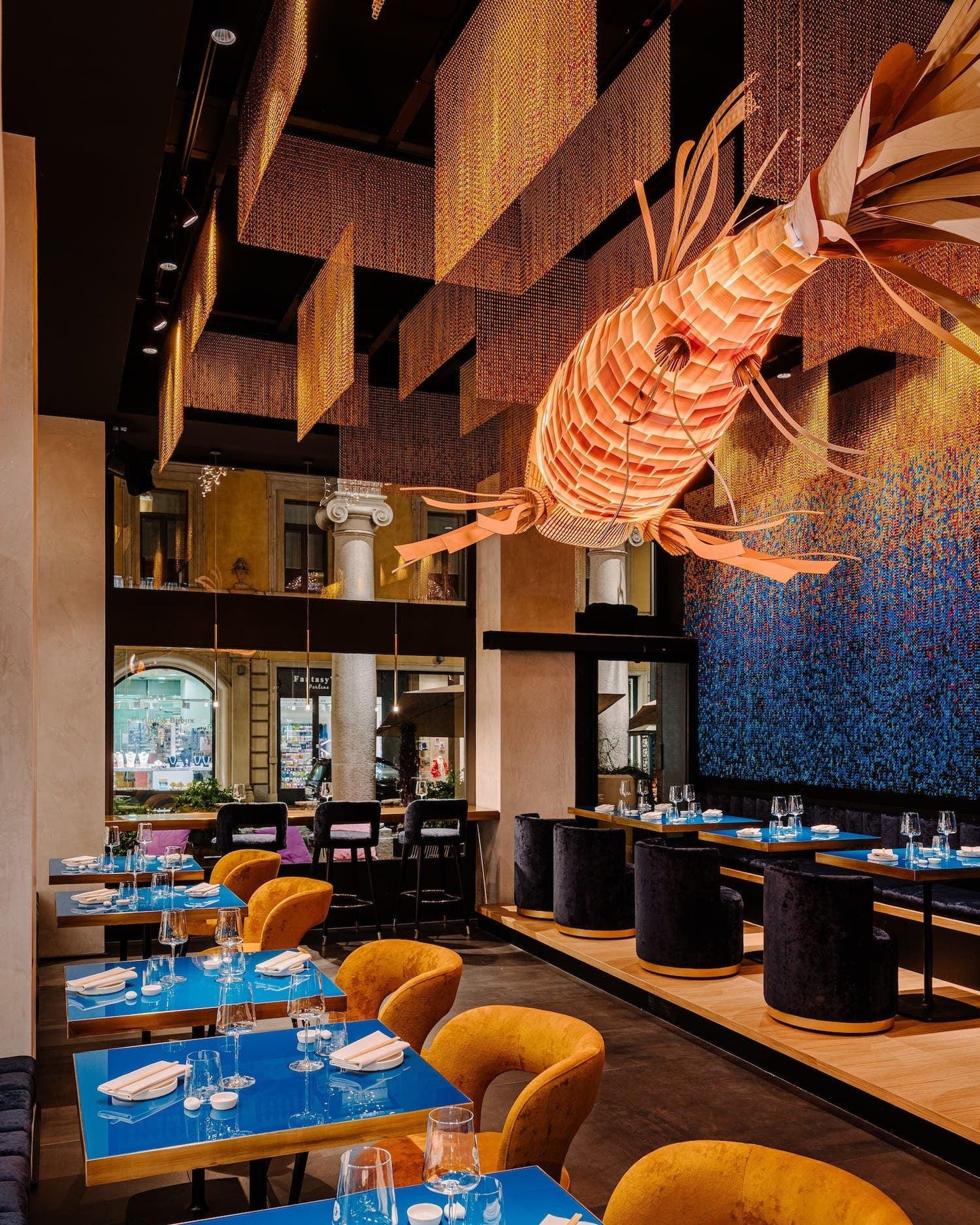 Koi Chandelier - Elegant Design with Adjustable Brightness & Energy Ef