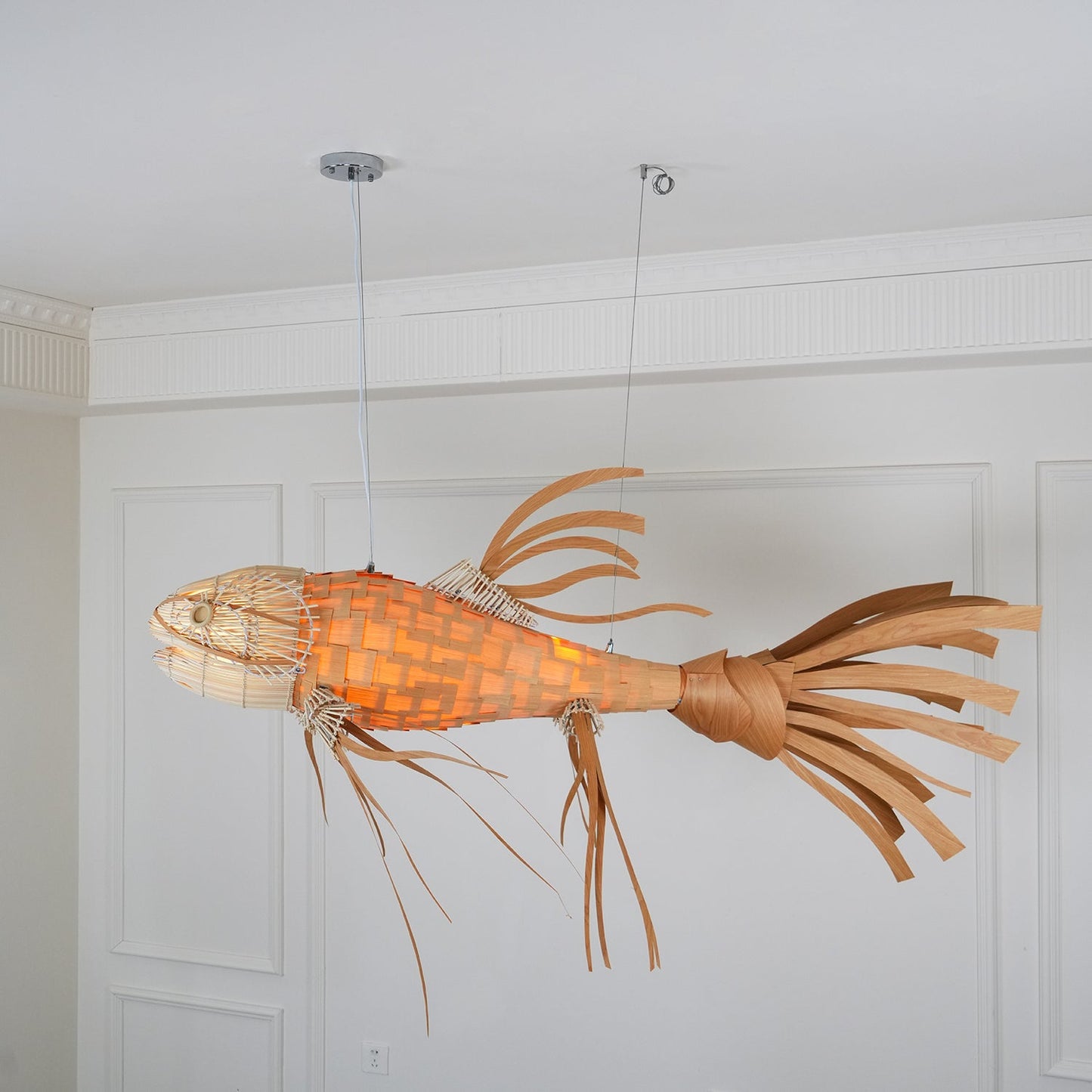 Koi Chandelier - Elegant Design with Adjustable Brightness & Energy Ef