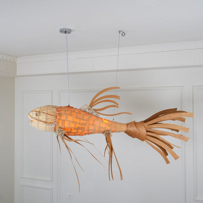 Koi Chandelier - Elegant Design with Adjustable Brightness & Energy Ef