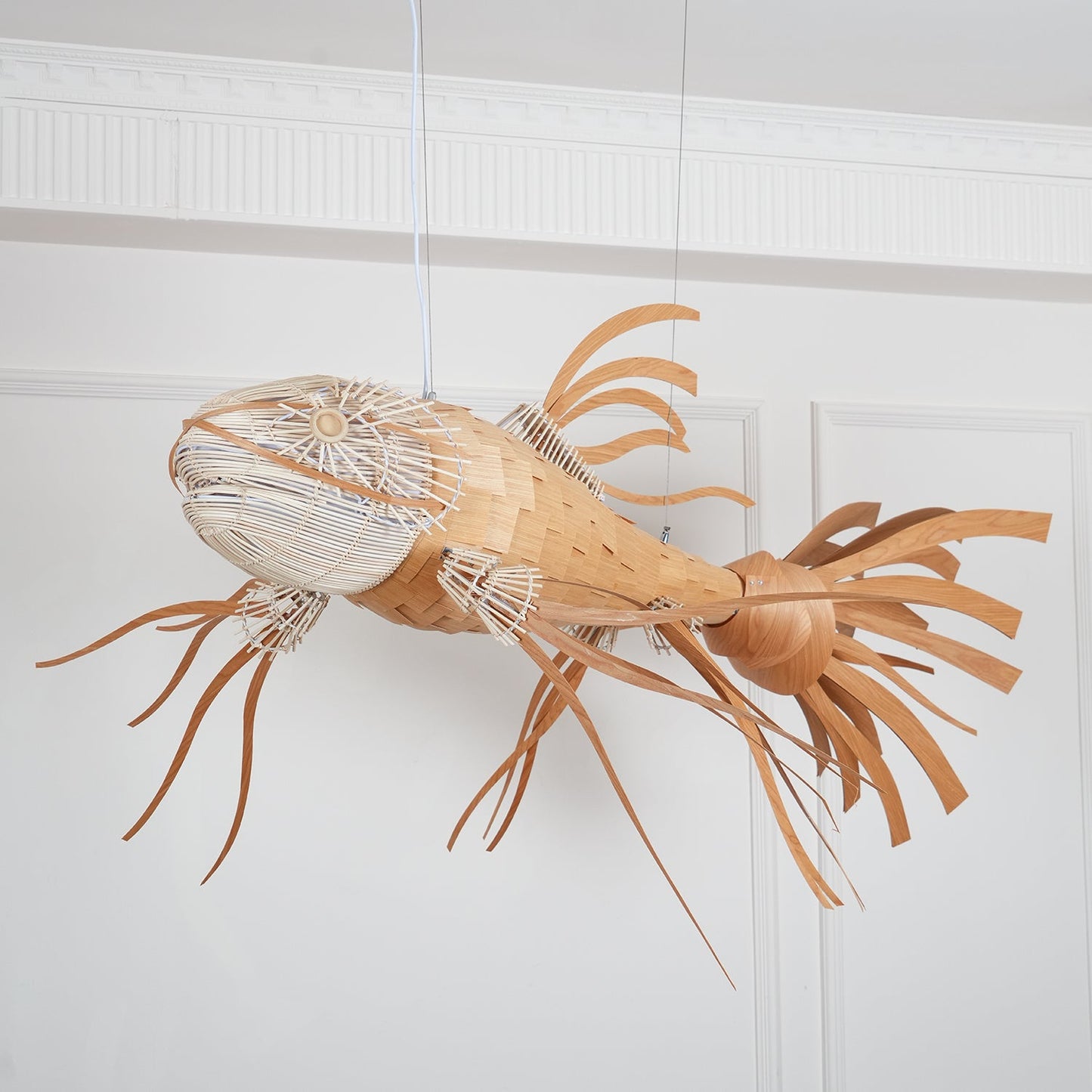 Koi Chandelier - Elegant Design with Adjustable Brightness & Energy Ef