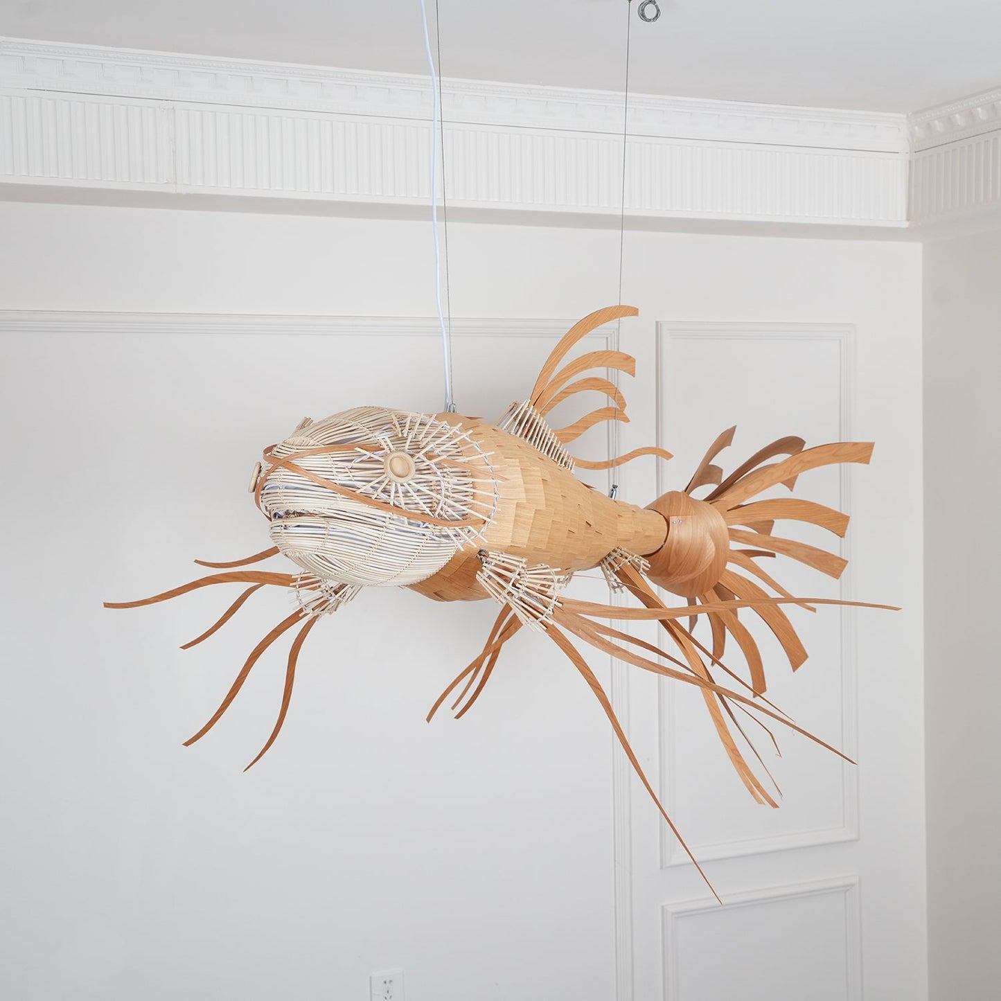 Koi Chandelier - Elegant Design with Adjustable Brightness & Energy Ef