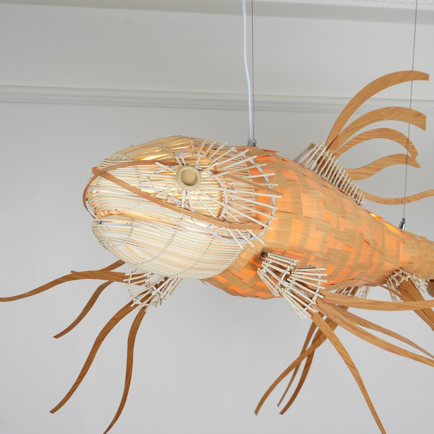 Koi Chandelier - Elegant Design with Adjustable Brightness & Energy Ef