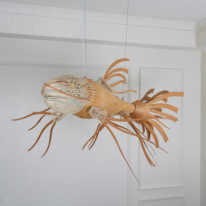 Koi Chandelier - Elegant Design with Adjustable Brightness & Energy Ef