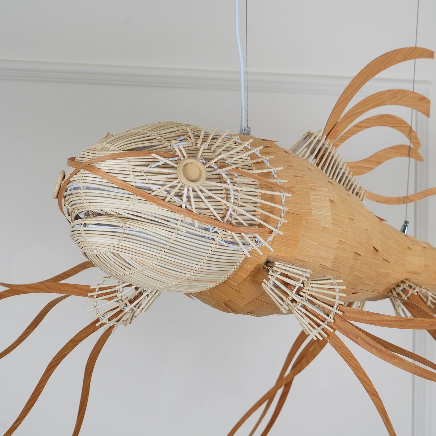 Koi Chandelier - Elegant Design with Adjustable Brightness & Energy Ef