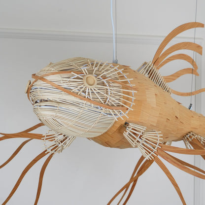 Koi Chandelier - Elegant Design with Adjustable Brightness & Energy Ef