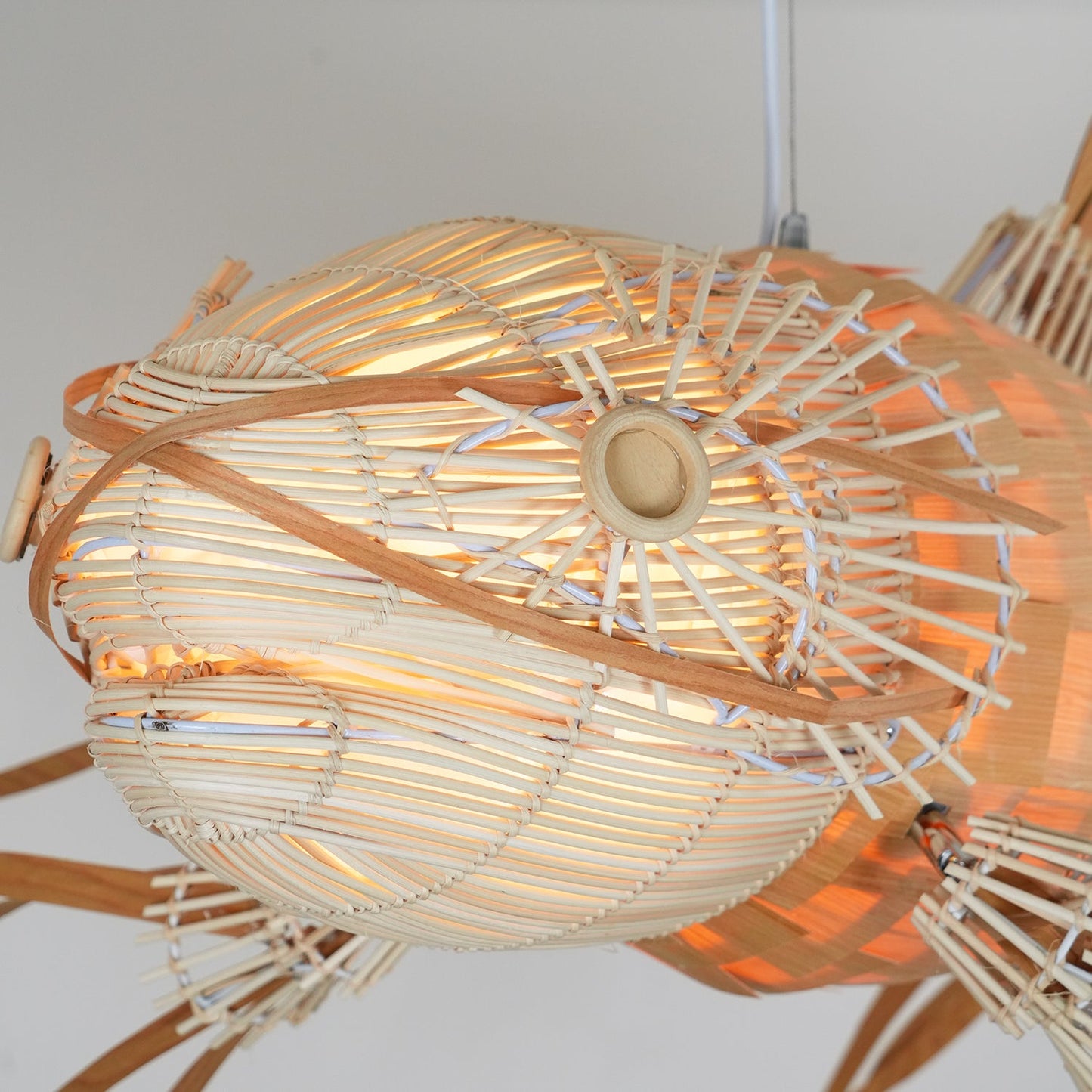 Koi Chandelier - Elegant Design with Adjustable Brightness & Energy Ef