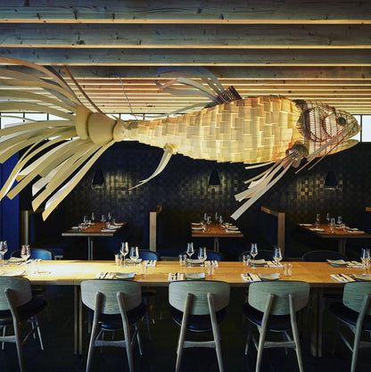 Koi Chandelier - Elegant Design with Adjustable Brightness & Energy Ef