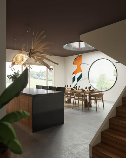 Koi Chandelier - Elegant Design with Adjustable Brightness & Energy Ef