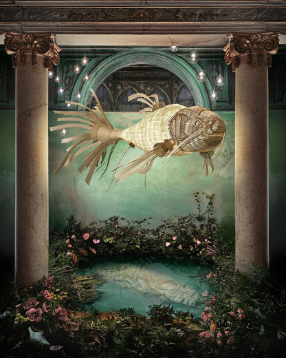 Koi Chandelier - Elegant Design with Adjustable Brightness & Energy Ef