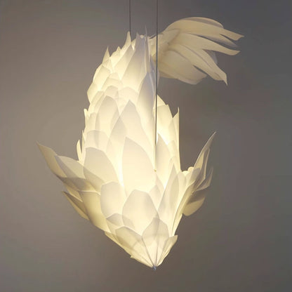 Koi Fish Chandelier - Elegant Design with Adjustable Brightness & Uniq