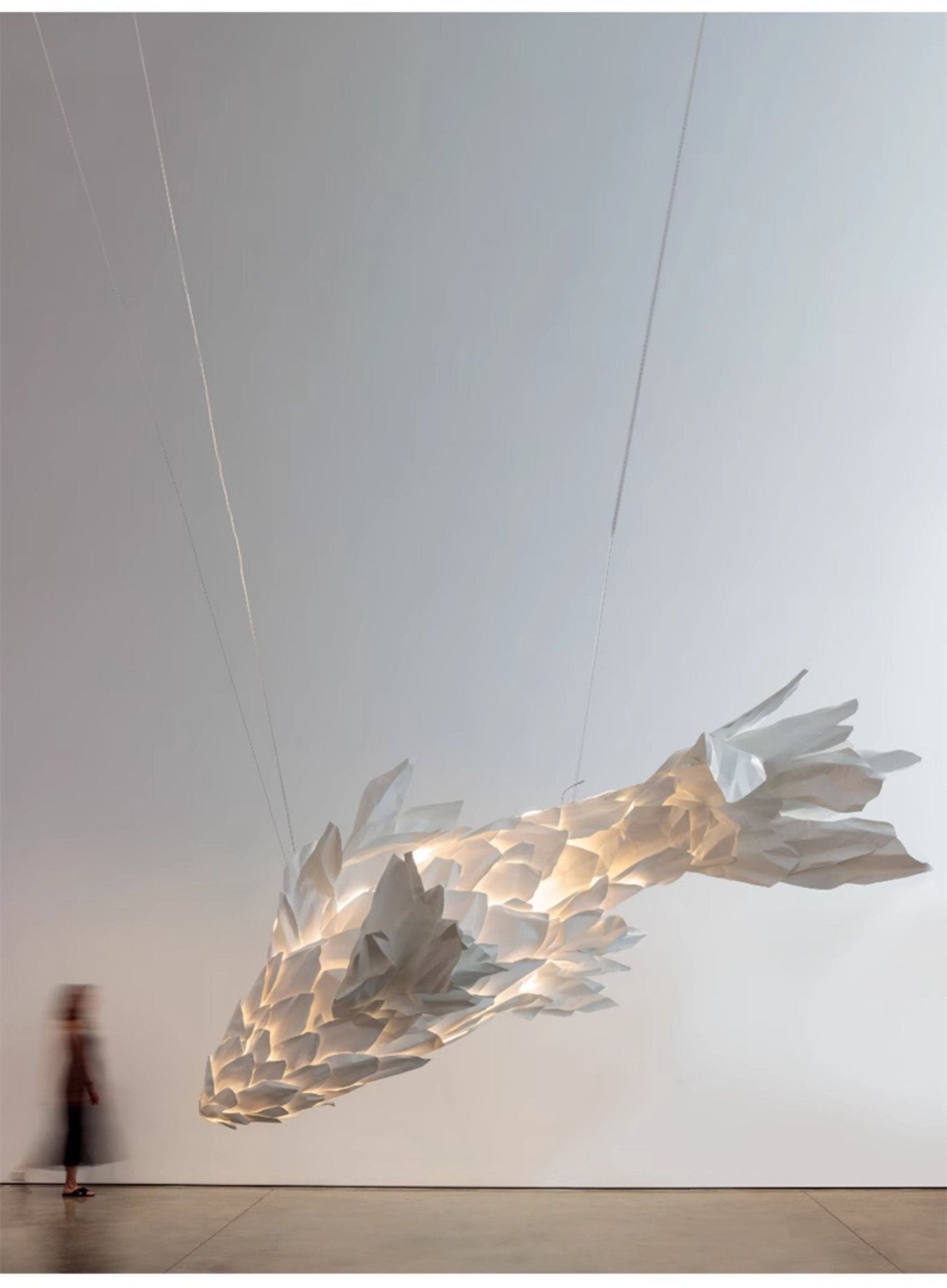 Koi Fish Chandelier - Elegant Design with Adjustable Brightness & Uniq