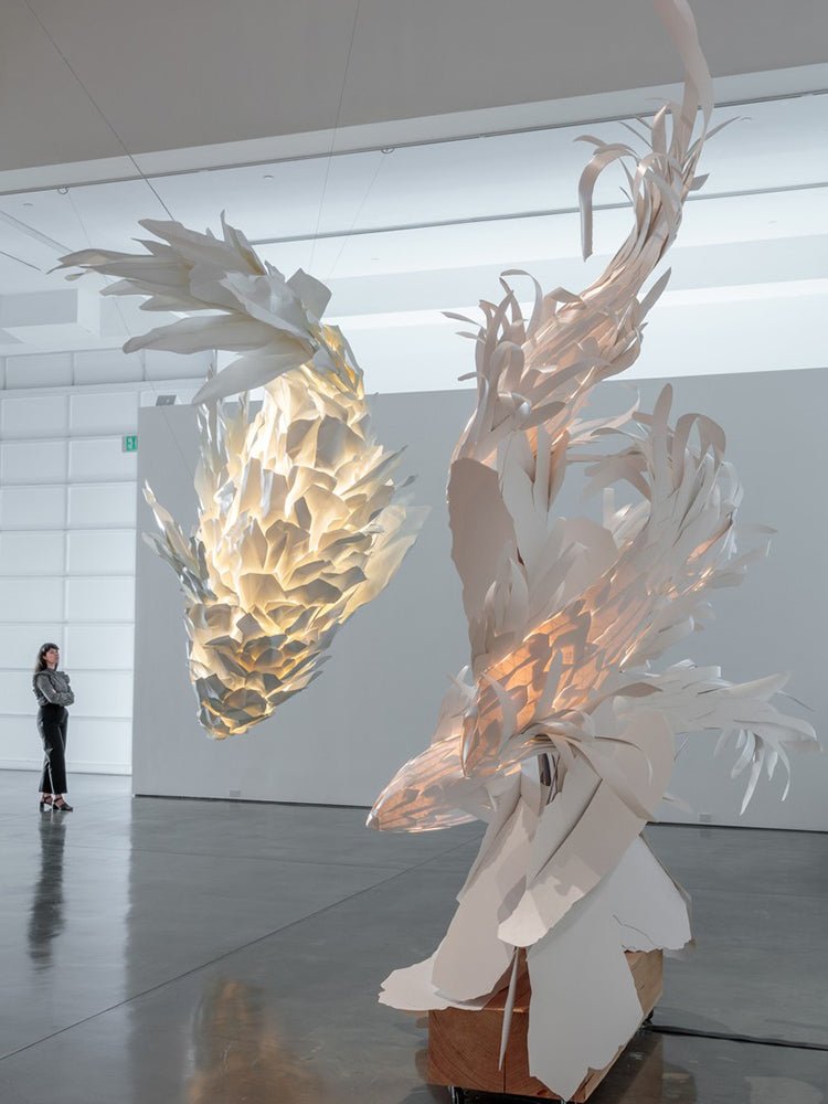 Koi Fish Chandelier - Elegant Design with Adjustable Brightness & Uniq