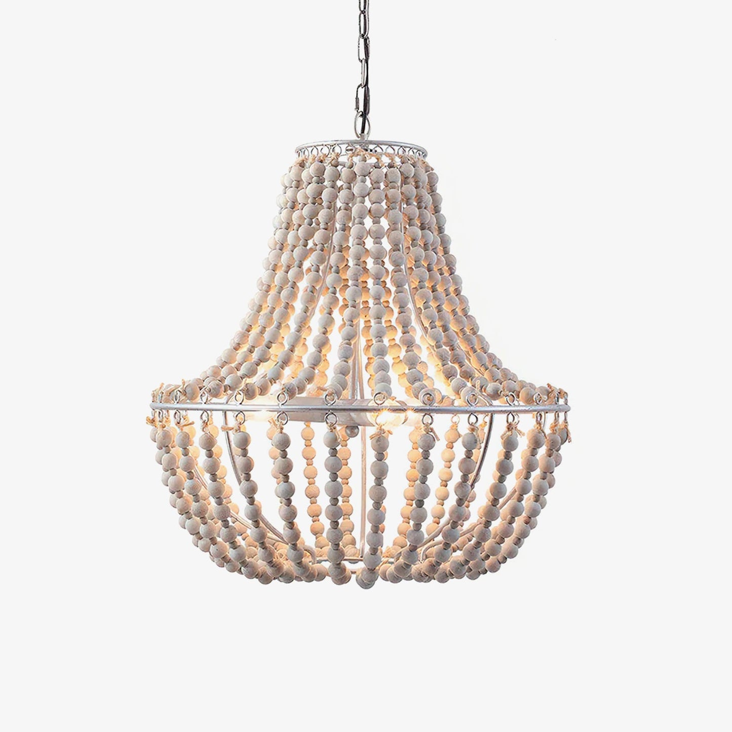Koralky Modern Chandelier - Adjustable Height, Crystal Accents