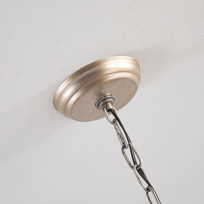 Koralky Modern Chandelier - Adjustable Height, Crystal Accents