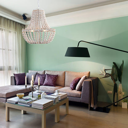 Koralky Modern Chandelier - Adjustable Height, Crystal Accents