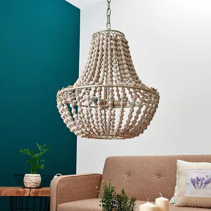 Koralky Modern Chandelier - Adjustable Height, Crystal Accents