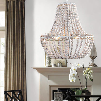 Koralky Modern Chandelier - Adjustable Height, Crystal Accents