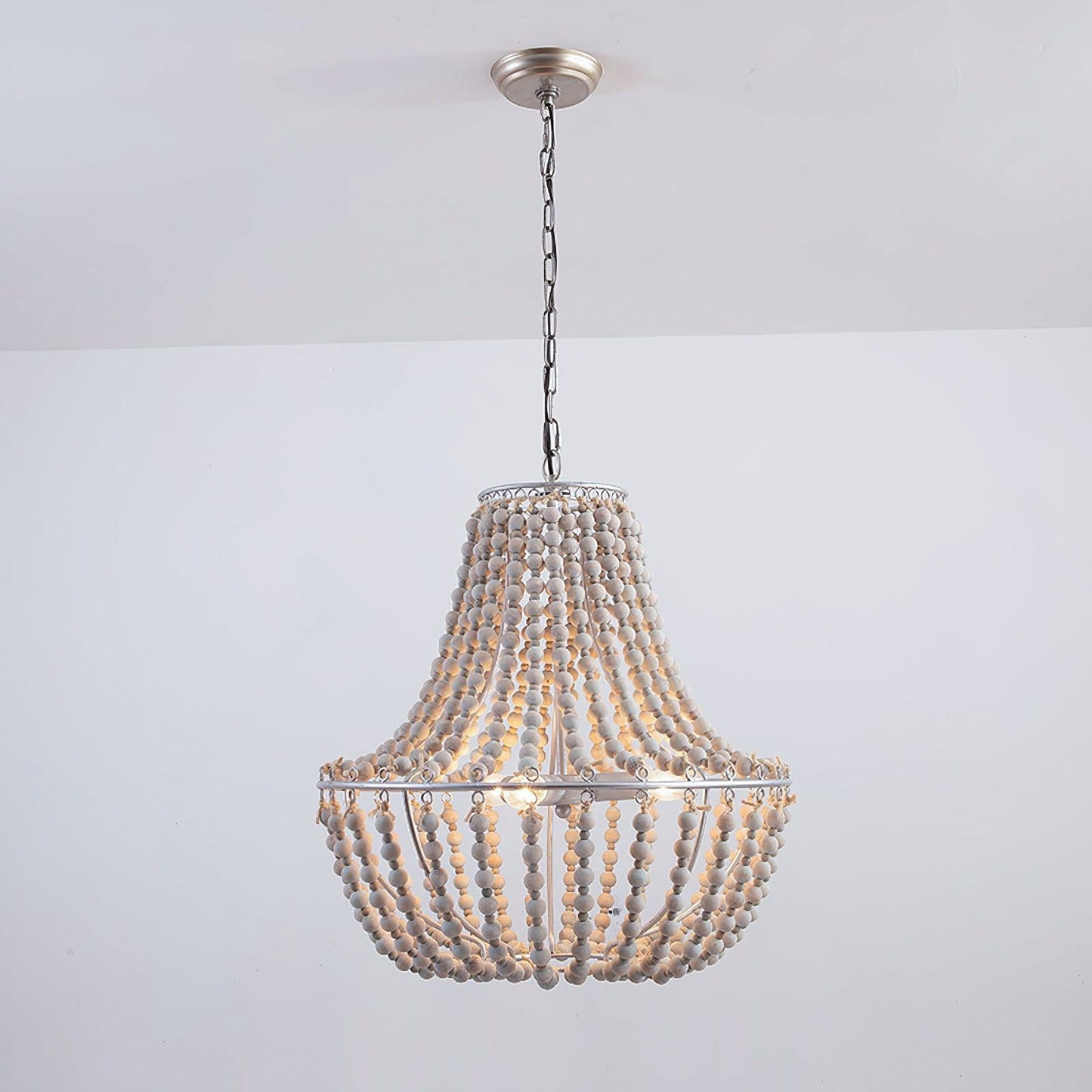 Koralky Modern Chandelier - Adjustable Height, Crystal Accents