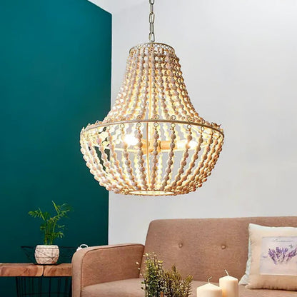 Koralky Modern Chandelier - Adjustable Height, Crystal Accents