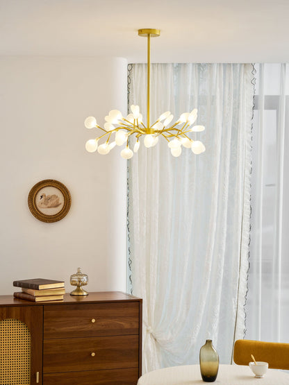 LED Firefly Sputnik Chandelier - Modern Design with Adjustable Arms