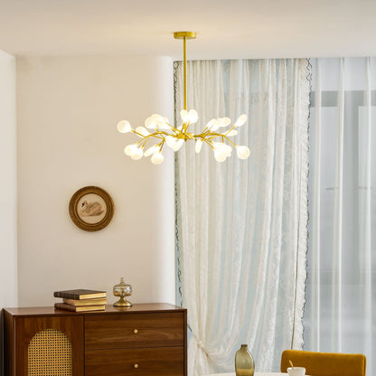 LED Firefly Sputnik Chandelier - Modern Design with Adjustable Arms