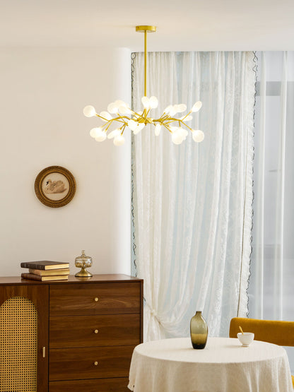 LED Firefly Sputnik Chandelier - Modern Design with Adjustable Arms
