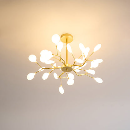 LED Firefly Sputnik Chandelier - Modern Design with Adjustable Arms