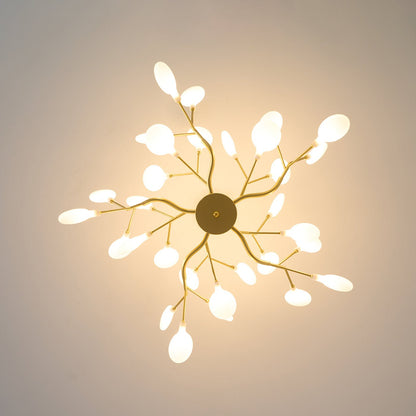 LED Firefly Sputnik Chandelier - Modern Design with Adjustable Arms