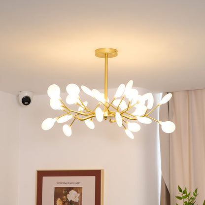 LED Firefly Sputnik Chandelier - Modern Design with Adjustable Arms
