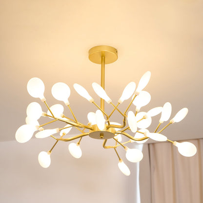 LED Firefly Sputnik Chandelier - Modern Design with Adjustable Arms