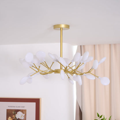 LED Firefly Sputnik Chandelier - Modern Design with Adjustable Arms