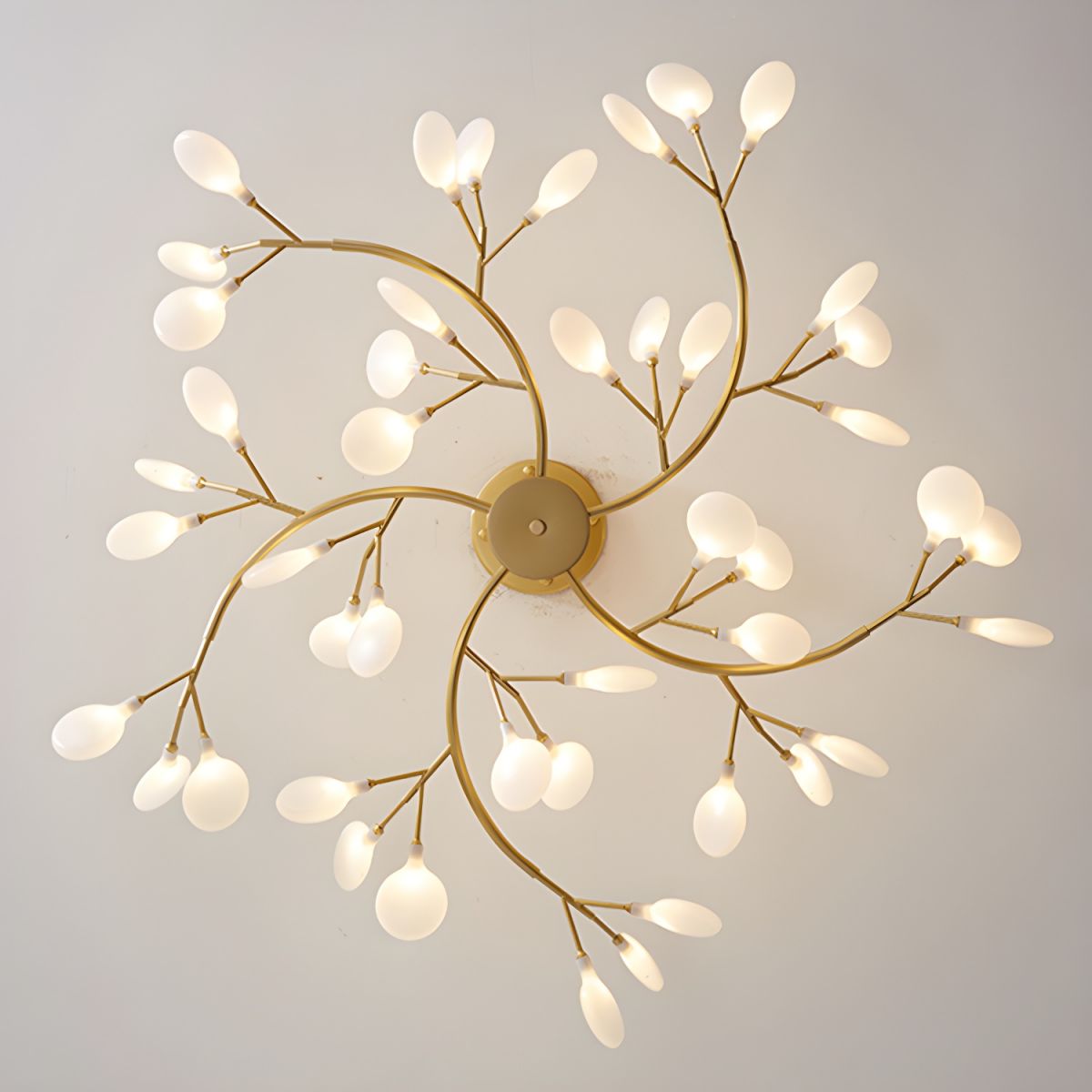 LED Firefly Sputnik Chandelier - Modern Design with Adjustable Arms