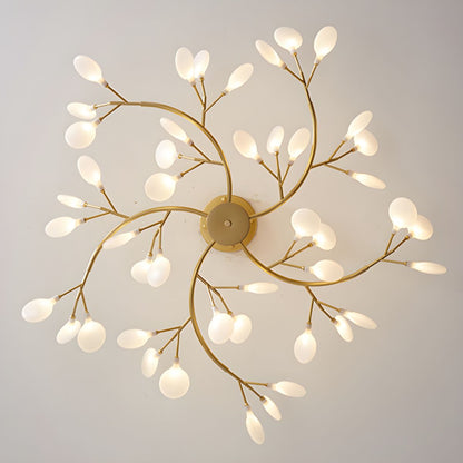 LED Firefly Sputnik Chandelier - Modern Design with Adjustable Arms