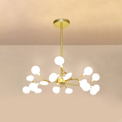 LED Firefly Sputnik Chandelier - Modern Design with Adjustable Arms