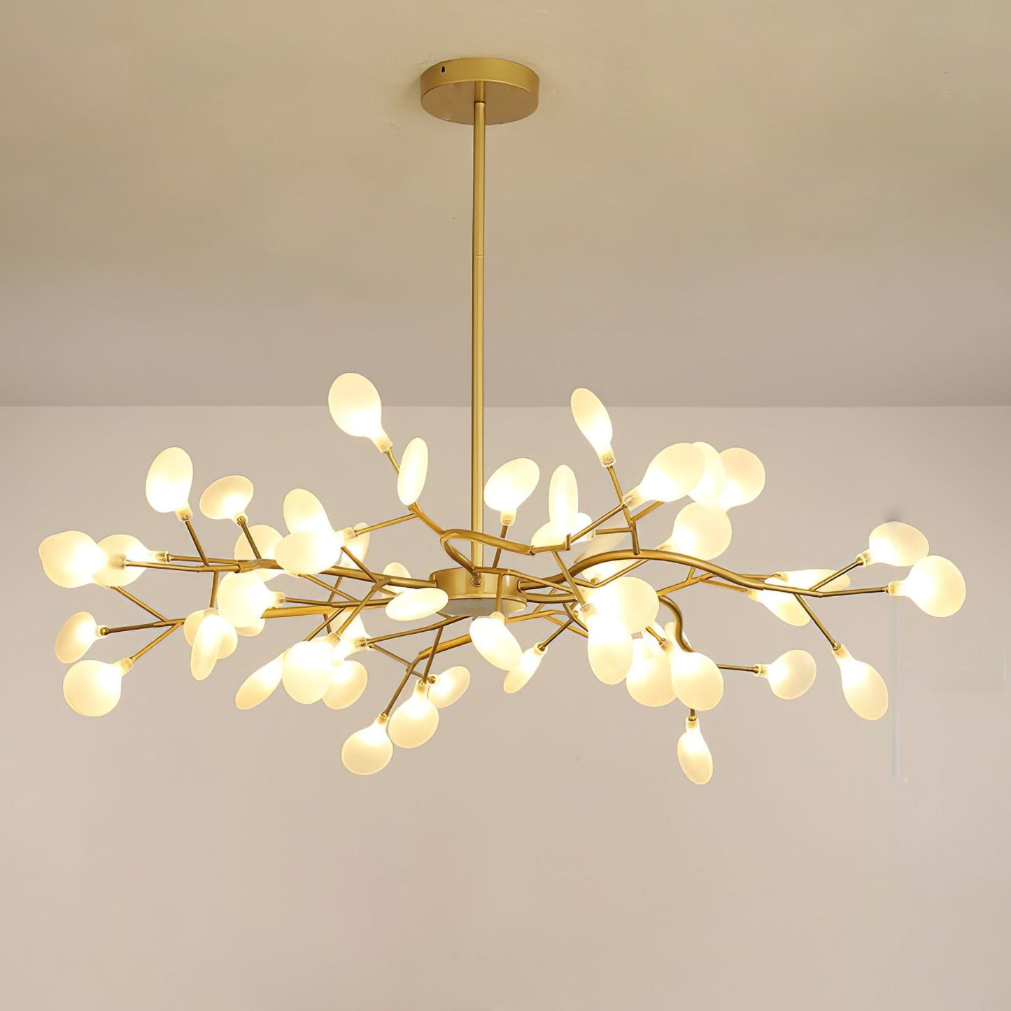 LED Firefly Sputnik Chandelier - Modern Design with Adjustable Arms