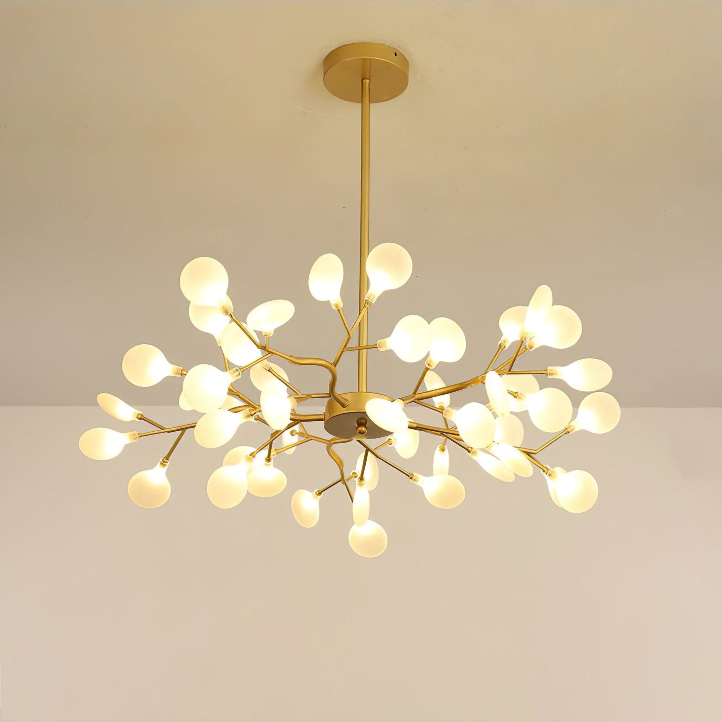LED Firefly Sputnik Chandelier - Modern Design with Adjustable Arms