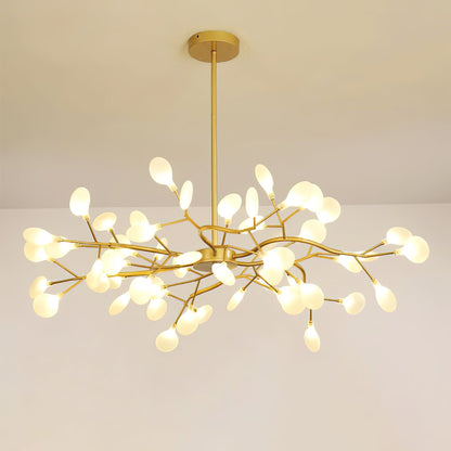 LED Firefly Sputnik Chandelier - Modern Design with Adjustable Arms