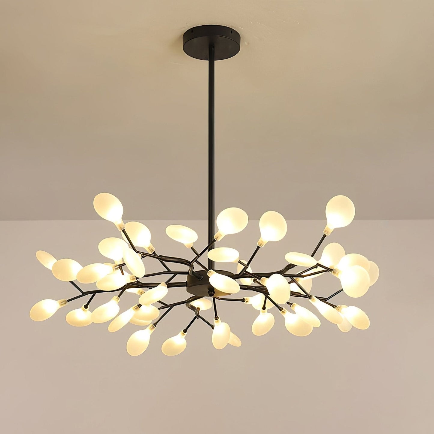 LED Firefly Sputnik Chandelier - Modern Design with Adjustable Arms