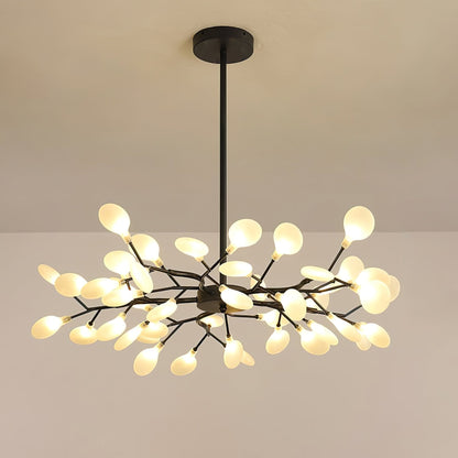 LED Firefly Sputnik Chandelier - Modern Design with Adjustable Arms