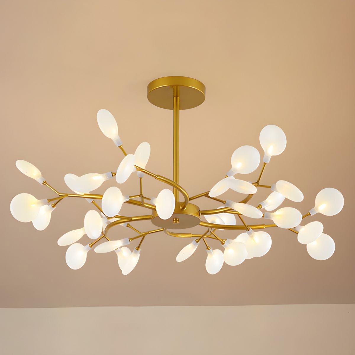 LED Firefly Sputnik Chandelier - Modern Design with Adjustable Arms