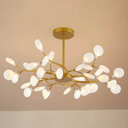 LED Firefly Sputnik Chandelier - Modern Design with Adjustable Arms