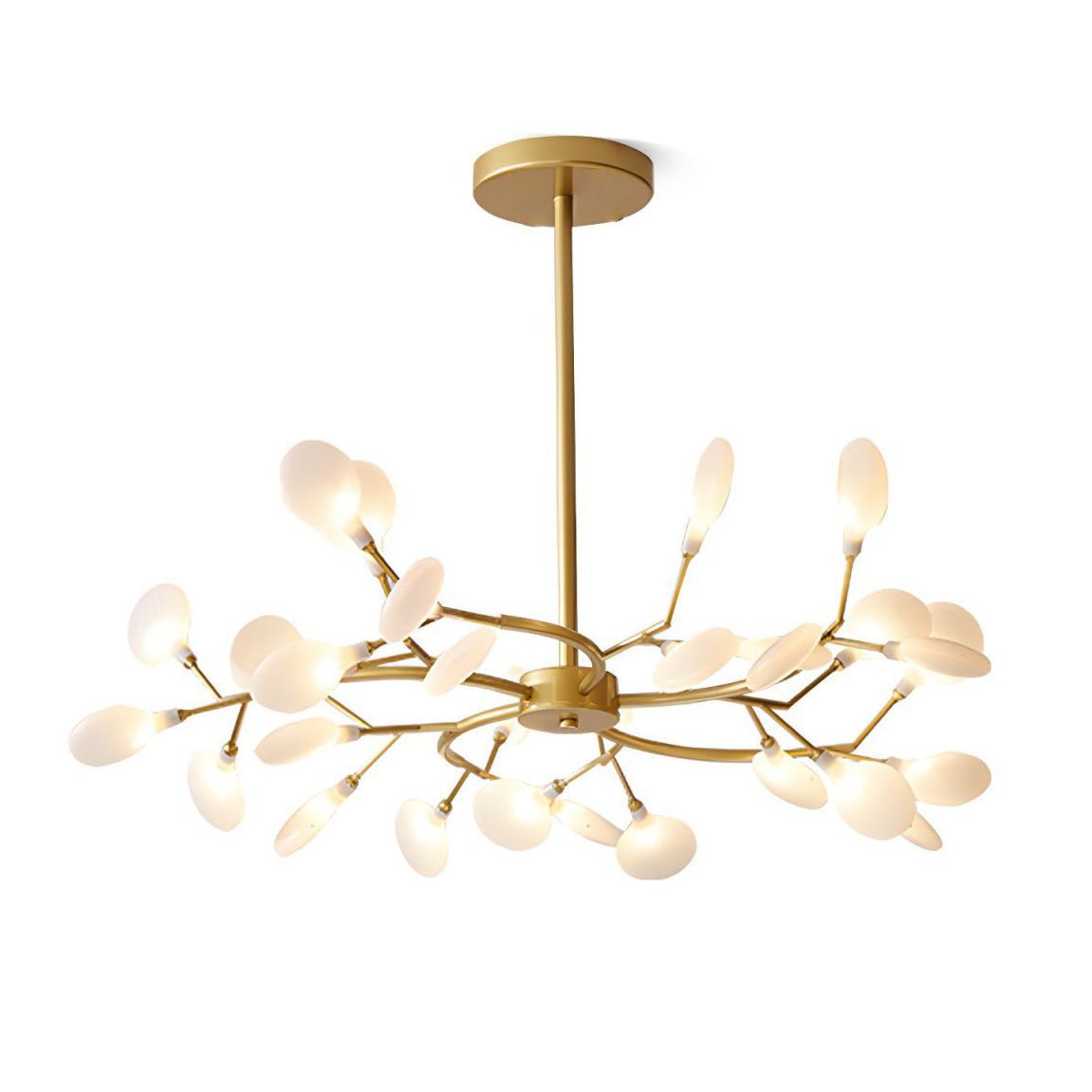 LED Firefly Sputnik Chandelier - Modern Design with Adjustable Arms