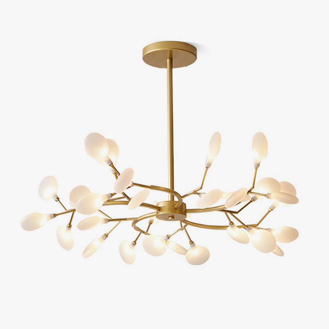 LED Firefly Sputnik Chandelier - Modern Design with Adjustable Arms