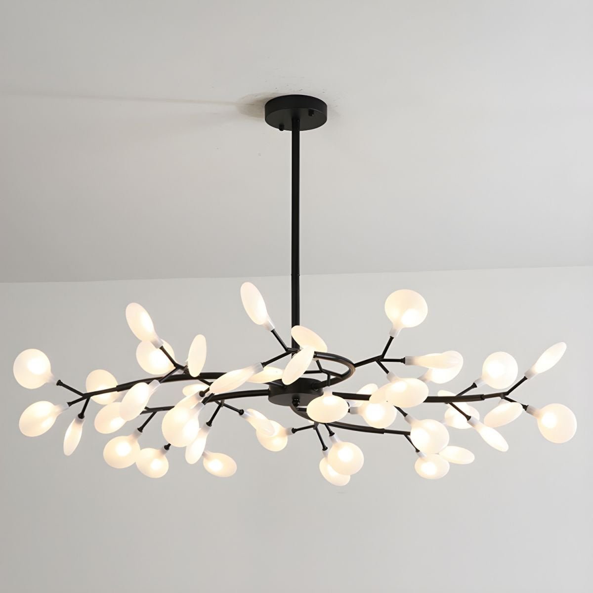 LED Firefly Sputnik Chandelier - Modern Design with Adjustable Arms