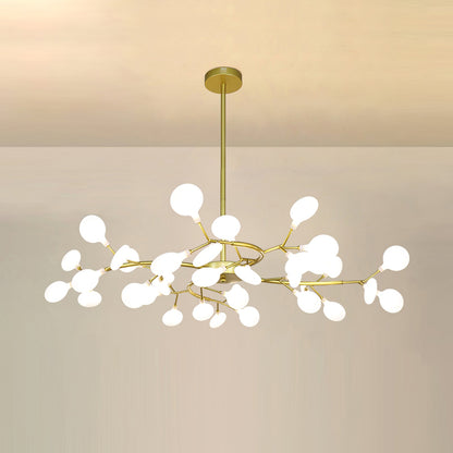 LED Firefly Sputnik Chandelier - Modern Design with Adjustable Arms