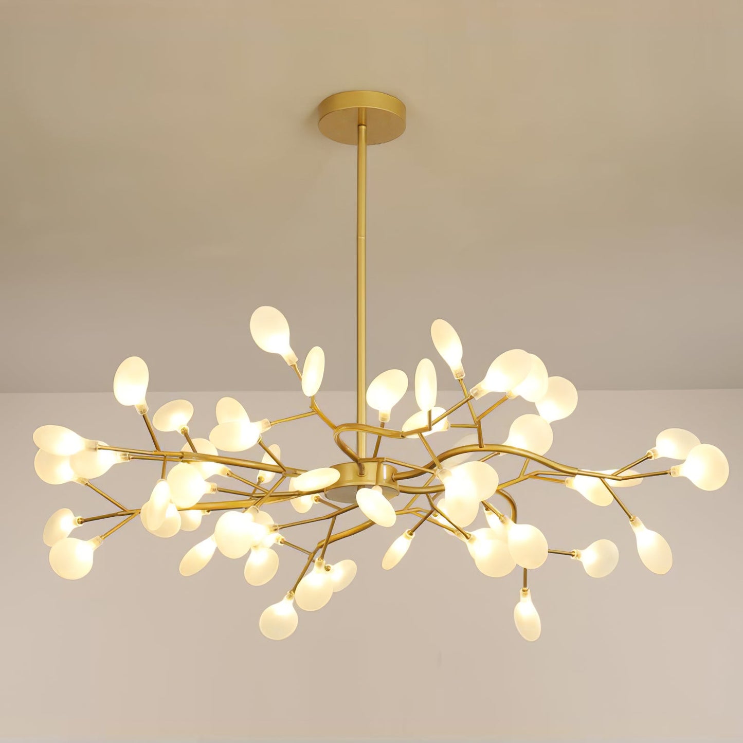 LED Firefly Sputnik Chandelier - Modern Design with Adjustable Arms